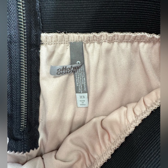 Y2K Blush Pink sparkle mini skirt with ruffles Charlotte Russe - Picture 4 of 4